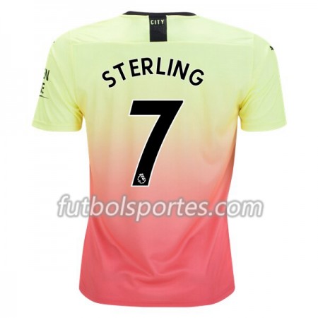 Camisetas Manchester City Sterling 7 Tercera Equipacion 2019/2020 